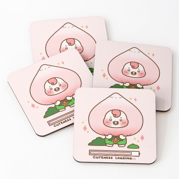 Item preview, CUTE PEACH CHARACTER designed and sold by satchisatchi.