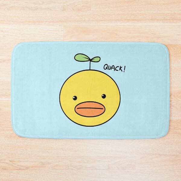 Item preview, Quack! Cute Duckling Character (Blue) designed and sold by STUDIO-72.