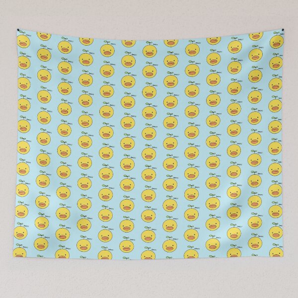 Item preview, Quack! Cute Duckling Character (Blue) designed and sold by STUDIO-72.