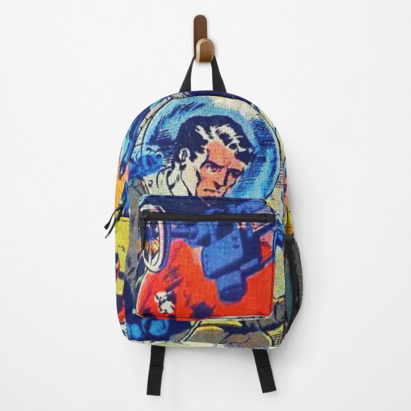 Item preview, Captain Science comic book scene | retro aesthetic designed and sold by spinolator.