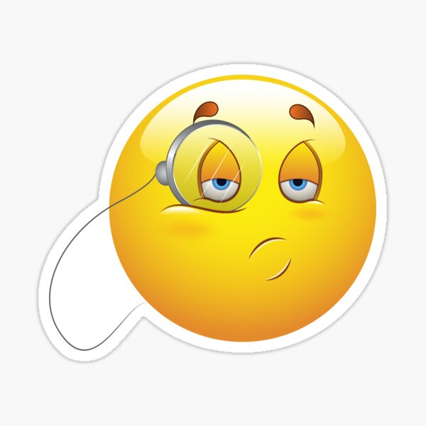 Smiley Face Emoticon Sticker