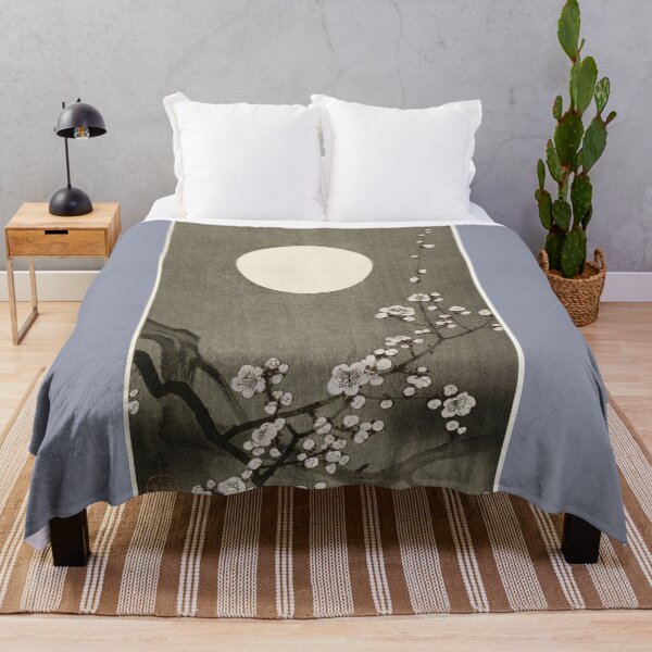 Item preview, Blooming plum blossom at full moon (1900-1936) by Ohara Koson designed and sold by CristalleLisa.