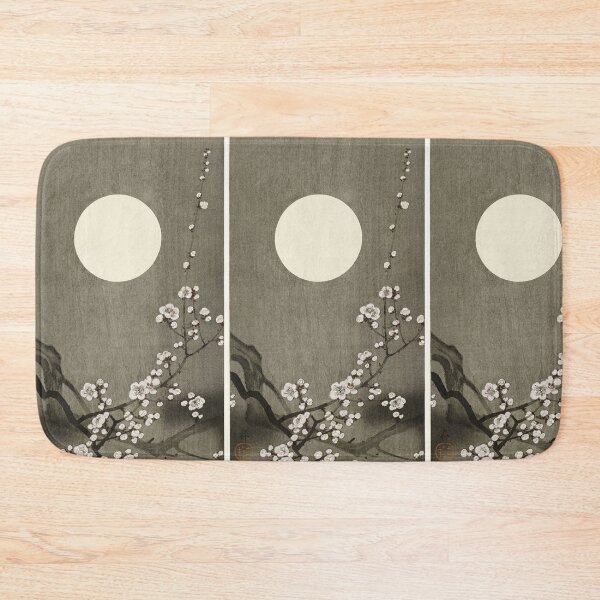 Item preview, Blooming plum blossom at full moon (1900-1936) by Ohara Koson designed and sold by CristalleLisa.