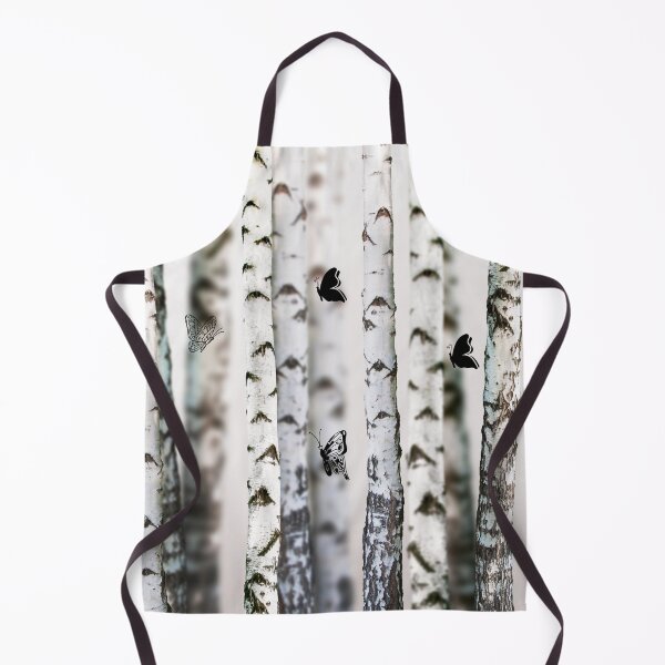 Item preview, The birches forest apron designed and sold by Igmir.
