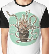 K is for Kimchi Kraken Graphic T-Shirt