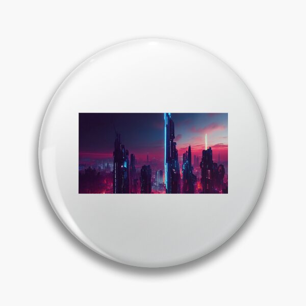 Item preview, Cyberpunk City in 4K designed and sold by ShopCaliThread.