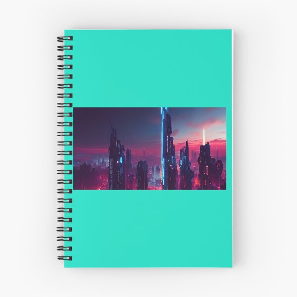 Item preview, Cyberpunk City in 4K designed and sold by ShopCaliThread.