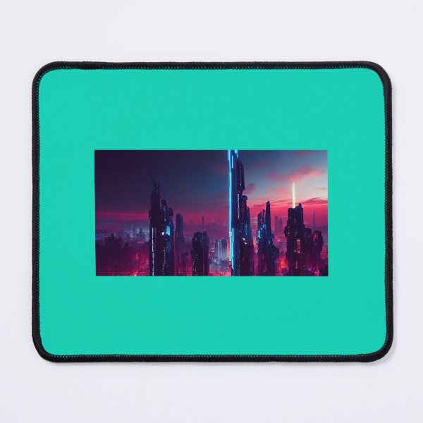 Item preview, Cyberpunk City in 4K designed and sold by ShopCaliThread.