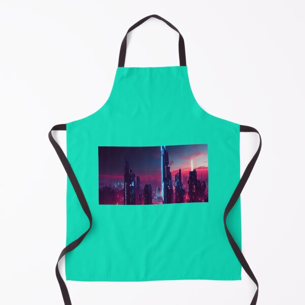 Item preview, Cyberpunk City in 4K designed and sold by ShopCaliThread.