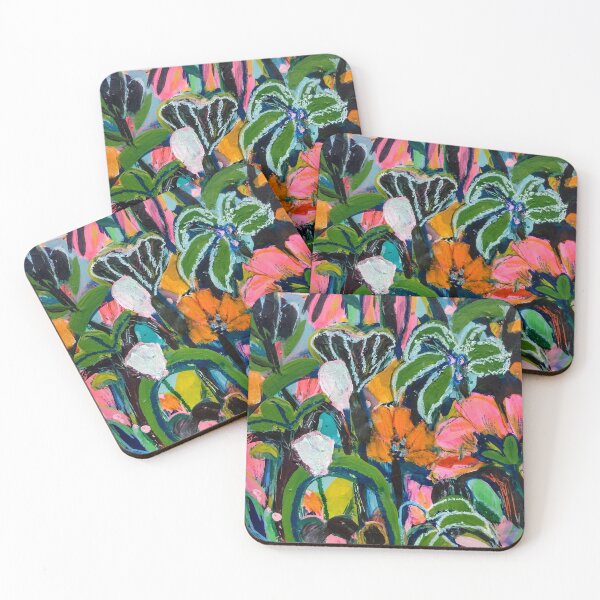 Item preview, Tropical Green Floral designed and sold by Meghana Gauthier.