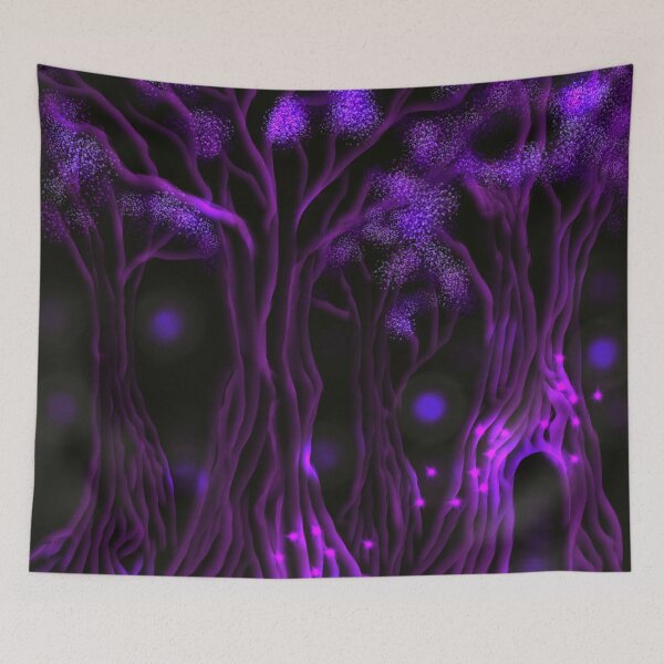 Item preview, Fantasy Forest Purple (MKW-DA.23) designed and sold by Katrina Morgan.