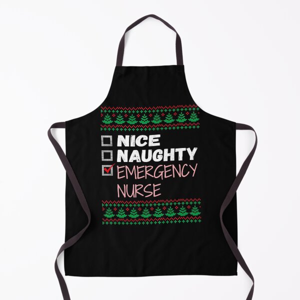 Item preview, Copy of Nice Naughty Emergency Nurse - Naughty or Nice Christmas List designed and sold by smailjr.