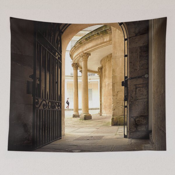 Item preview, Looking at The Cross Bath through an Arch Gate designed and sold by Rowena Ko.