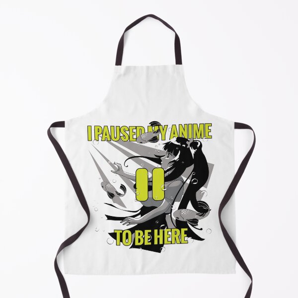 Item preview, I Paused My Anime To Be Here designed and sold by chillaxcats.