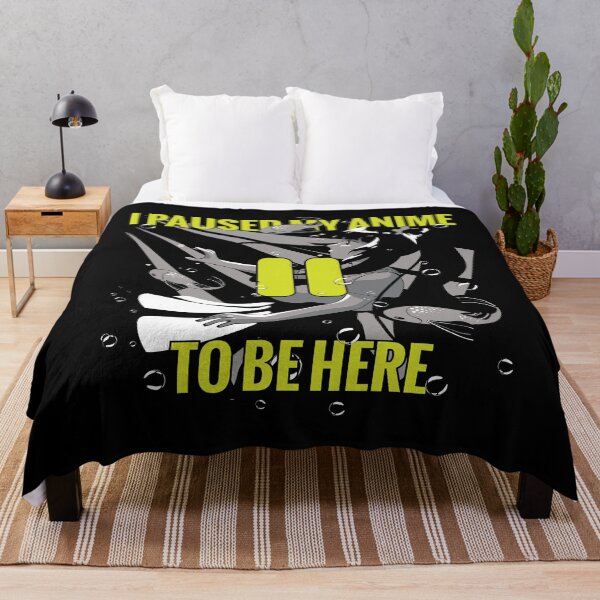 Item preview, I Paused My Anime To Be Here designed and sold by chillaxcats.