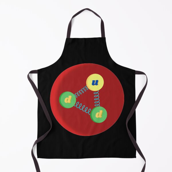 Item preview, neutron made of up quarks and down quarks, particle physics designed and sold by NoetherSym.