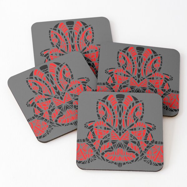 Item preview, OLMEC SHAMAN. RED/BLACK. designed and sold by 5hertz.