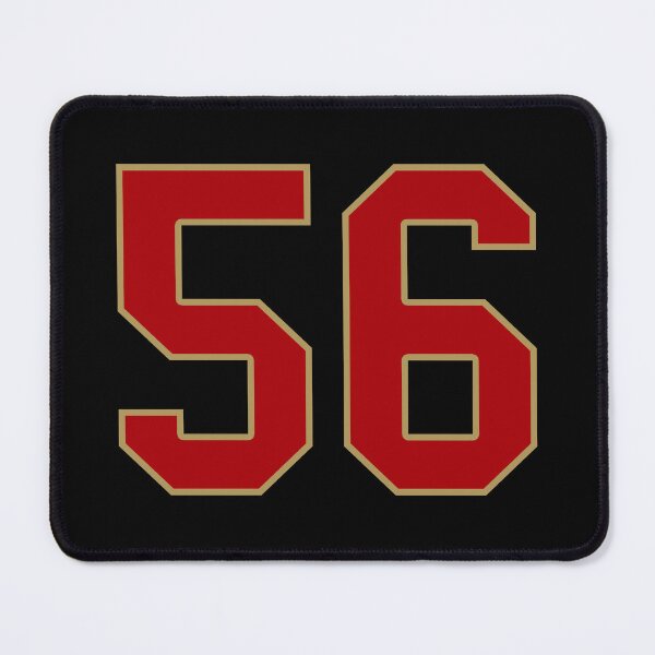 Item preview, Number Fifty-Six 56 Sports Jersey designed and sold by MSBDesign.