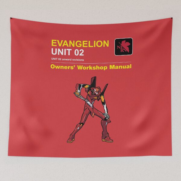 Item preview, EVA Unit 02 Manual designed and sold by Sakuga Drip.