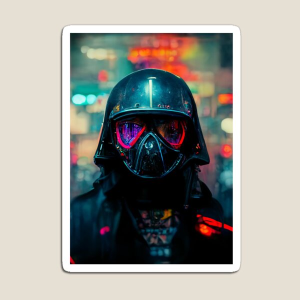 Vista previa del artículo con la obra «Vader oscuro en el modo de juegos x», diseñado y vendido por RoboLuna.