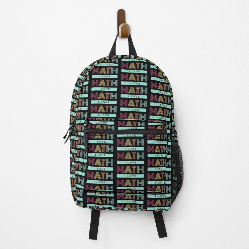 Item preview, Backpack designed and sold by MathVerge.