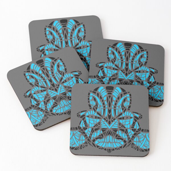 Item preview, OLMEC SHAMAN. BLUE/BLACK. designed and sold by 5hertz.