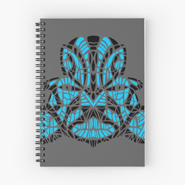 Item preview, OLMEC SHAMAN. BLUE/BLACK. designed and sold by 5hertz.