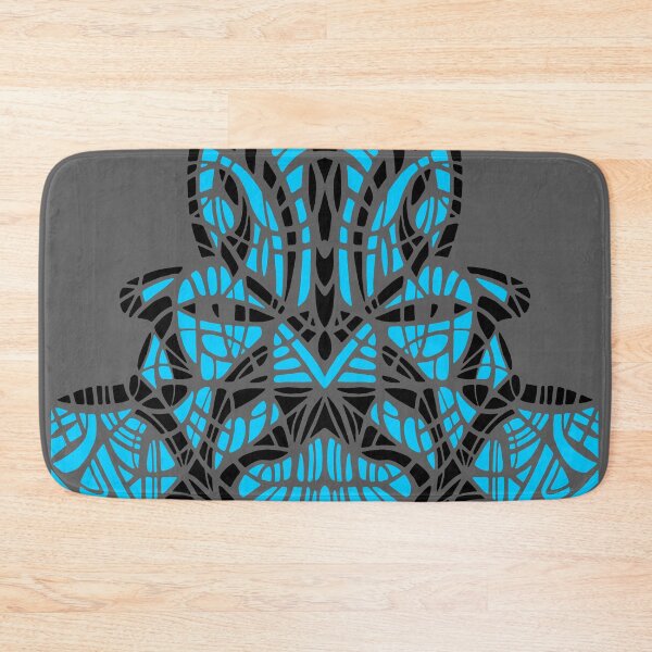 Item preview, OLMEC SHAMAN. BLUE/BLACK. designed and sold by 5hertz.