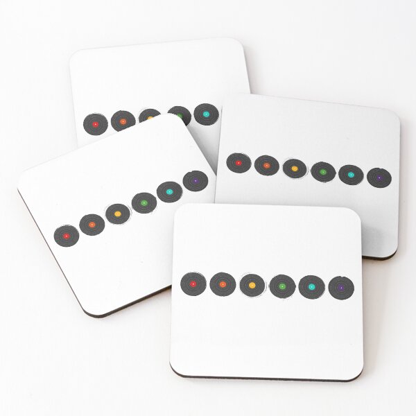 Item preview, Rainbow Records Pride Flag designed and sold by MollyJaneArt.