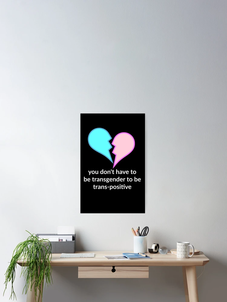 Thumbnail 2 of 3, Poster, Trans-Positive designed and sold by Slinky-Reebs.