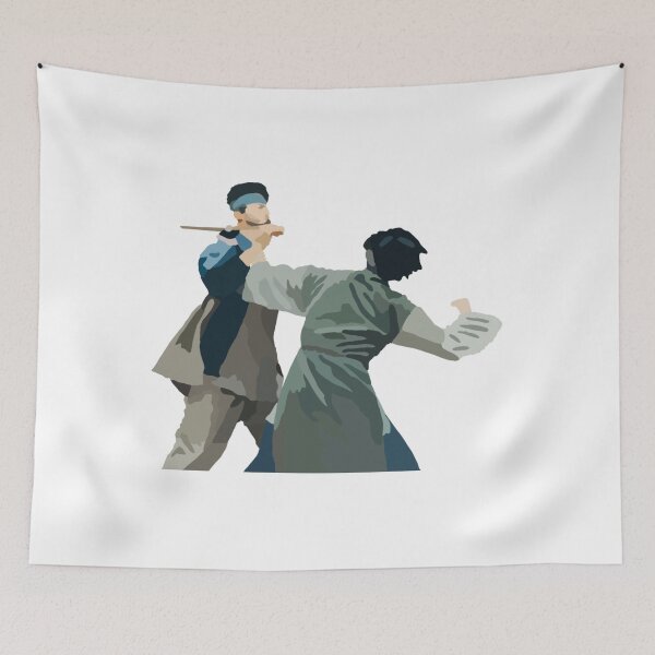 Item preview, JIN and JUNGKOOK fight in Daechwita designed and sold by MicheleAndrea.