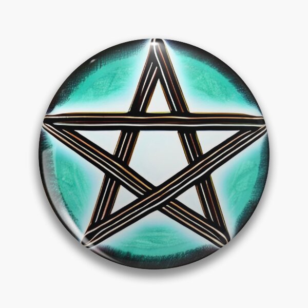 Item preview, Pentagram in circle designed and sold by KRainbird.