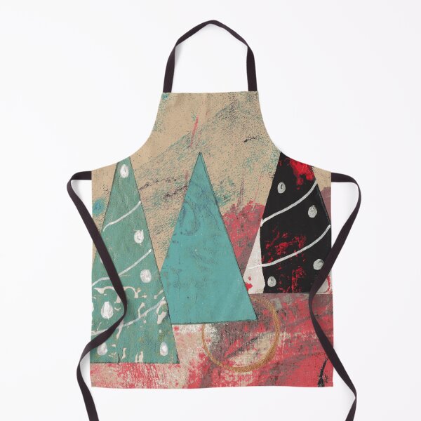 Item preview, Abstract Christmas Trees 8 designed and sold by judewright-art.