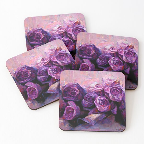 Item preview, Deep Purple Bouquet Of Roses designed and sold by Art4u-Shop.