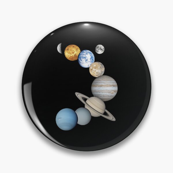 Item preview, The Solar System with Moon Planet Pack designed and sold by Pexilus.