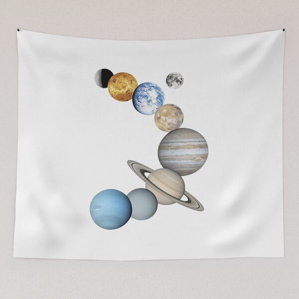 Item preview, The Solar System with Moon Planet Pack designed and sold by Pexilus.