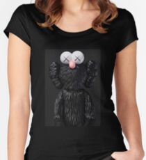 Kaws vynl Women's Fitted Scoop T-Shirt