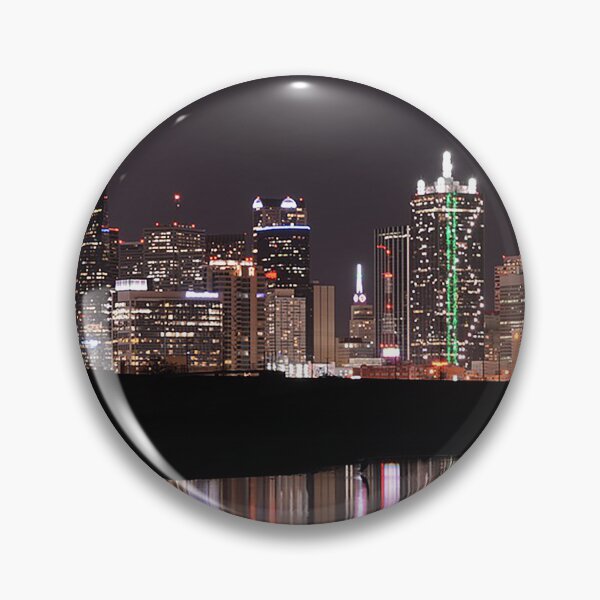 Item preview, Dallas skyline, Dallas, Texas, Dallas Nightscape, Skycrapers, Dallas Light up at night designed and sold by Nostrathomas66.