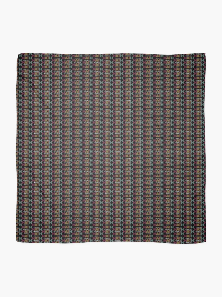 Thumbnail 2 of 3, Scarf, Math Genius designed and sold by MathVerge.