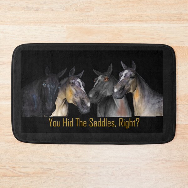 Item preview, You Hid the Saddles, Right? designed and sold by Patricia Brown.