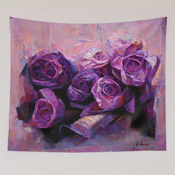 Item preview, Deep Purple Bouquet Of Roses designed and sold by Art4u-Shop.