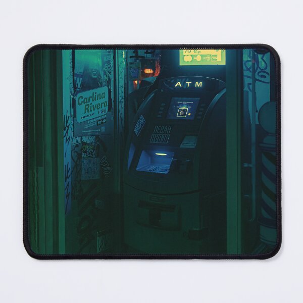 Item preview, ATM - New York City Night Street Photography designed and sold by Anthonypresley.