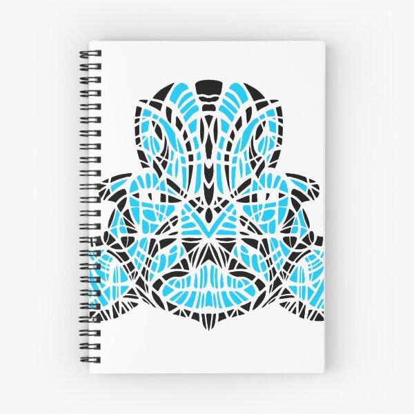 Item preview, OLMEC SHAMAN. BLUE/BLACK. WHITE BACKGROUND. designed and sold by 5hertz.
