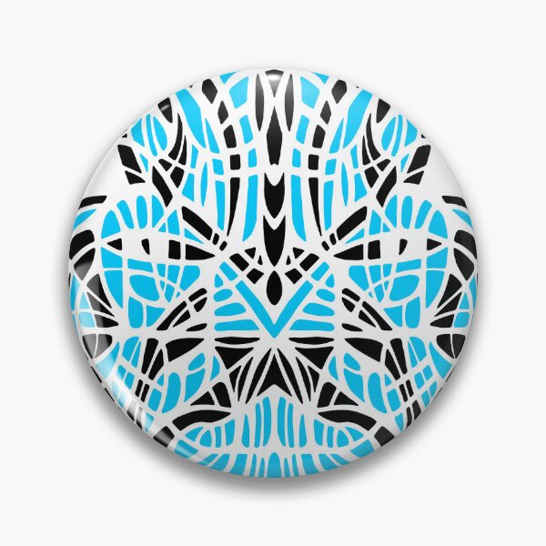 Item preview, OLMEC SHAMAN. BLUE/BLACK. WHITE BACKGROUND. designed and sold by 5hertz.