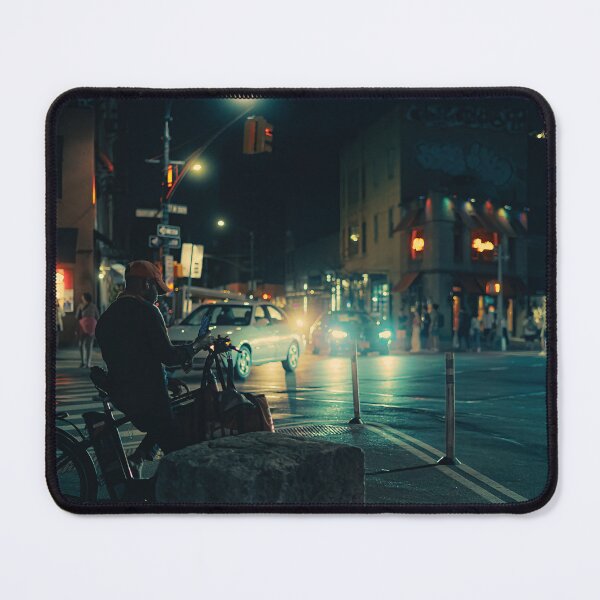 Item preview, Intersection - New York City Night Street Photography designed and sold by Anthonypresley.
