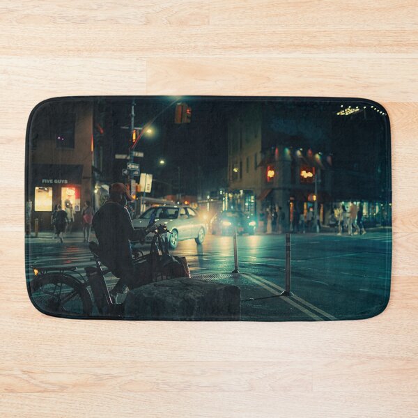 Item preview, Intersection - New York City Night Street Photography designed and sold by Anthonypresley.