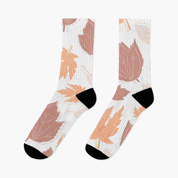 Item preview, Alabaster Autumn Leaves Pattern V2 designed and sold by soursesame.