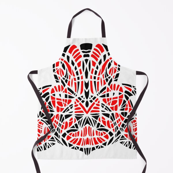 Item preview, OLMEC SHAMAN. RED/BLACK. WHITE BACKGROUND. designed and sold by 5hertz.