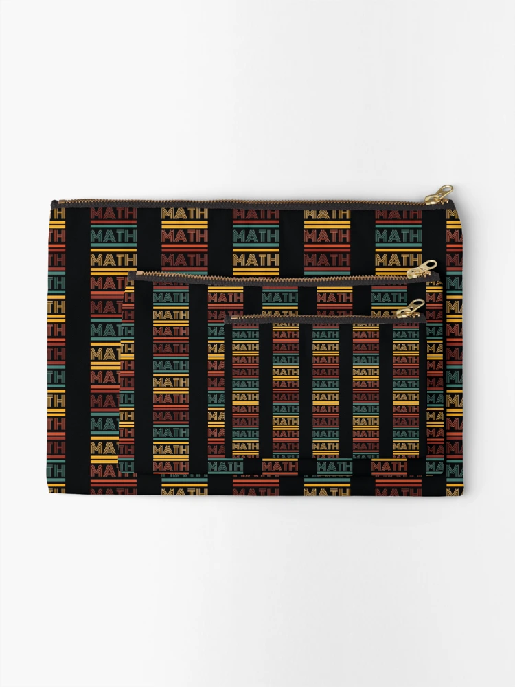 Thumbnail 2 of 4, Zipper Pouch, Math Typography designed and sold by MathVerge.