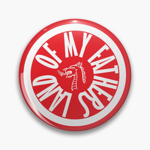 Item preview, Wales badge featuring land of my fathers designed and sold by KoandZo.